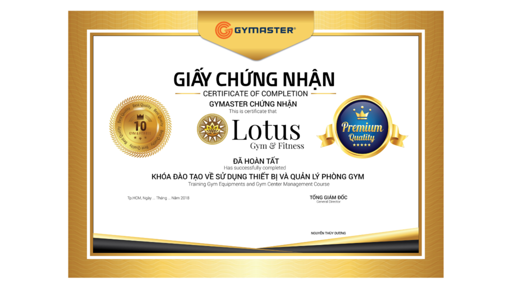 TƯ VẤN SETUP PHÒNG GYM LOTUS GYM & FITNESS TP.HCM 9