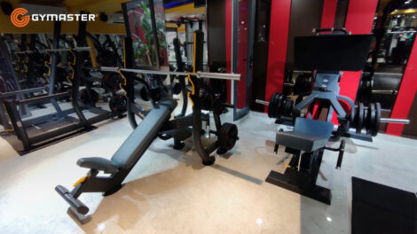 setup phòng gym gymaster xgym ghế tập tạ