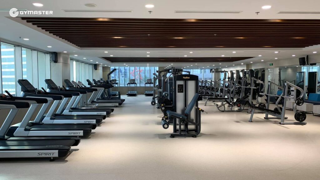 TƯ VẤN SETUP PHÒNG GYM MB BANK HÀ NỘI 195