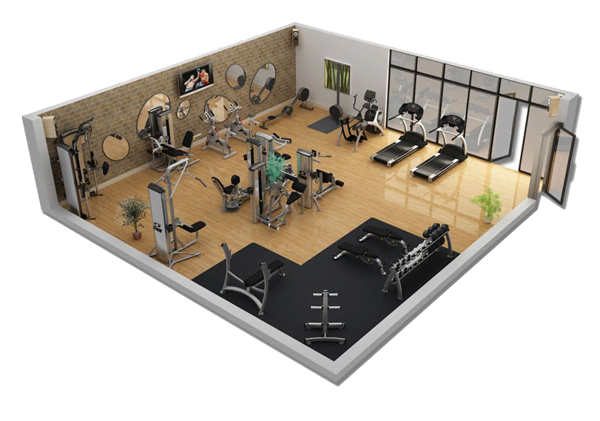 setup phòng gym