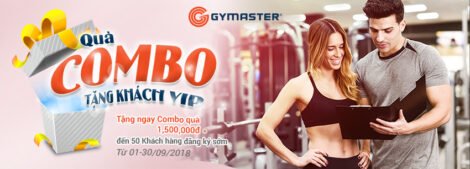 TẶNG COMBO QUÀ KHI ĐĂNG KÝ GÓI VIP GYMASTER TRONG THÁNG 9 31