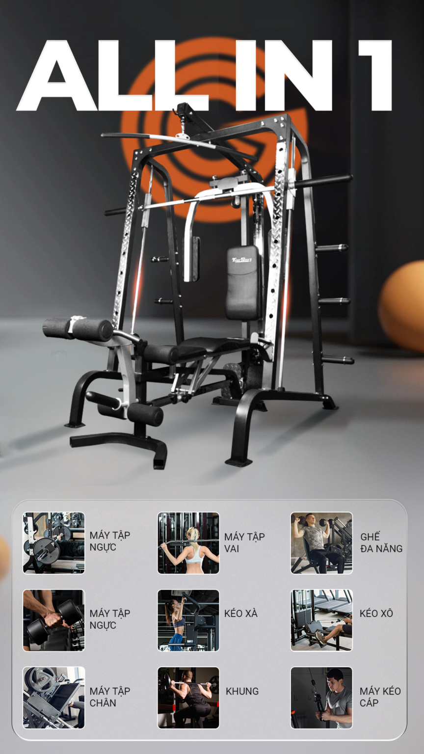 Giàn tạ đa năng Tiger Sport TGH-998 11