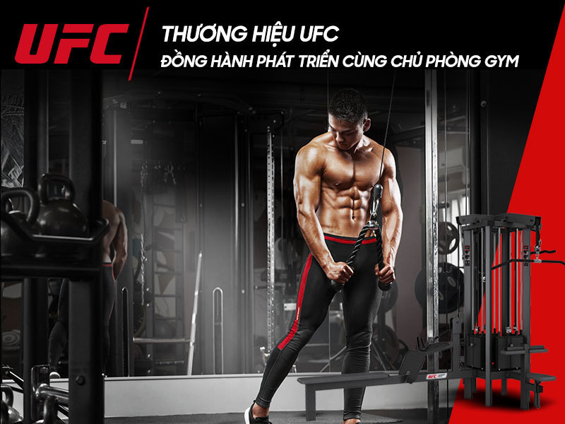 THƯƠNG HIỆU UFC ĐỒNG HÀNH PHÁT TRIỂN CÙNG CHỦ PHÒNG GYM 6