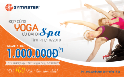 Đẹp cùng Yoga - Ưu đãi đi Spa tại Gymaster 7