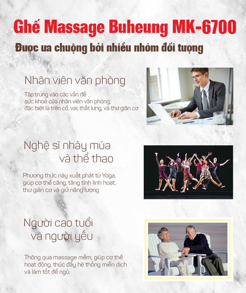 Ghế Massage 4D Buheung Imperial Ruby Buheung MK-6700 20