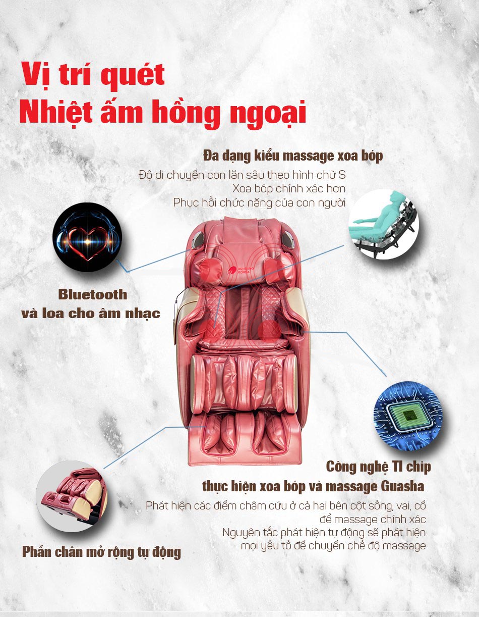 Ghế Massage 4D Buheung Imperial Ruby Buheung MK-6700 19