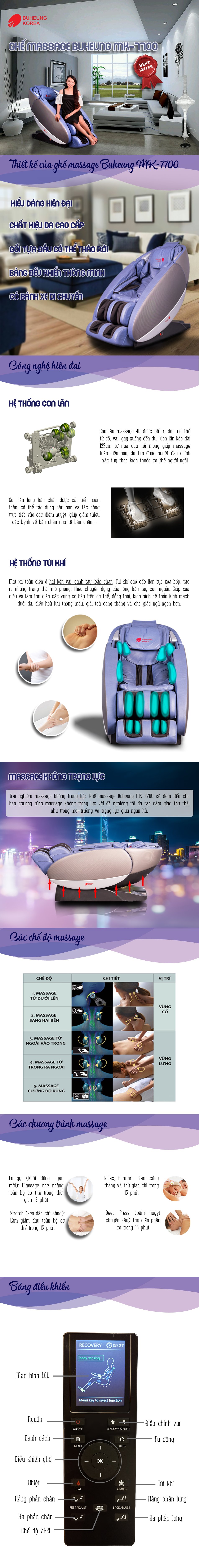 Ghế Massage 4D UFO Space MK-7700 6 Ghế Massage 4D UFO Space MK-7700 11