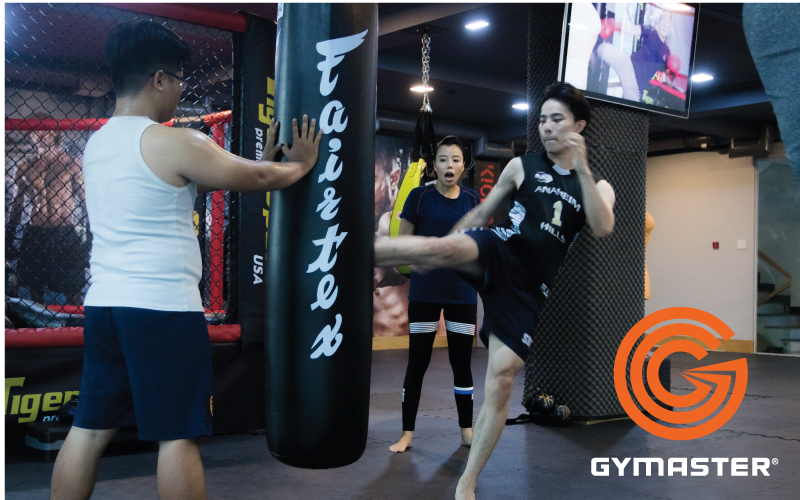 RÈN LUYỆN KICKBOXING VÀ MMA TẠI GYMASTER CÙNG Á HẬU DOANH NHÂN LƯƠNG NHÃ HIỀN 5