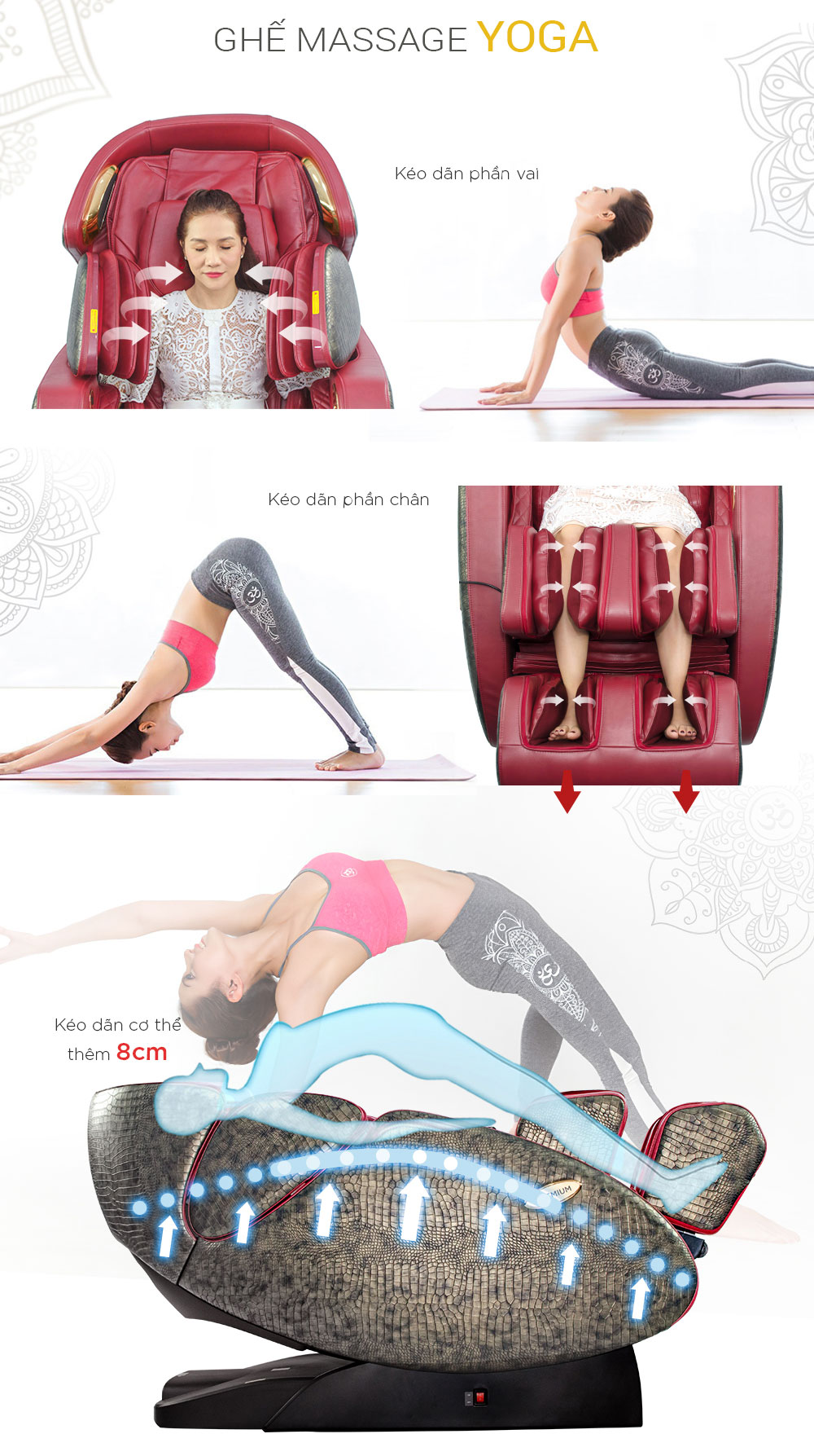 Ghế Massage 5D Master Yoga Buheung MK-9200 7 Ghế Massage 5D Master Yoga Buheung MK-9200