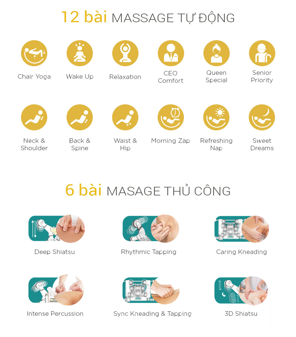 Ghế Massage 5D Master Yoga Buheung MK-9200 9 Ghế Massage 5D Master Yoga Buheung MK-9200