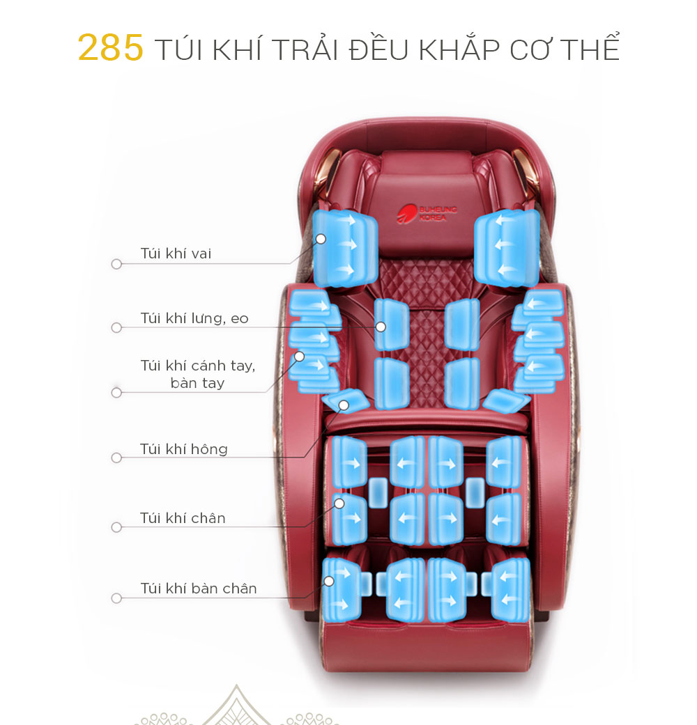Ghế Massage 5D Master Yoga Buheung MK-9200 10 Ghế Massage 5D Master Yoga Buheung MK-9200