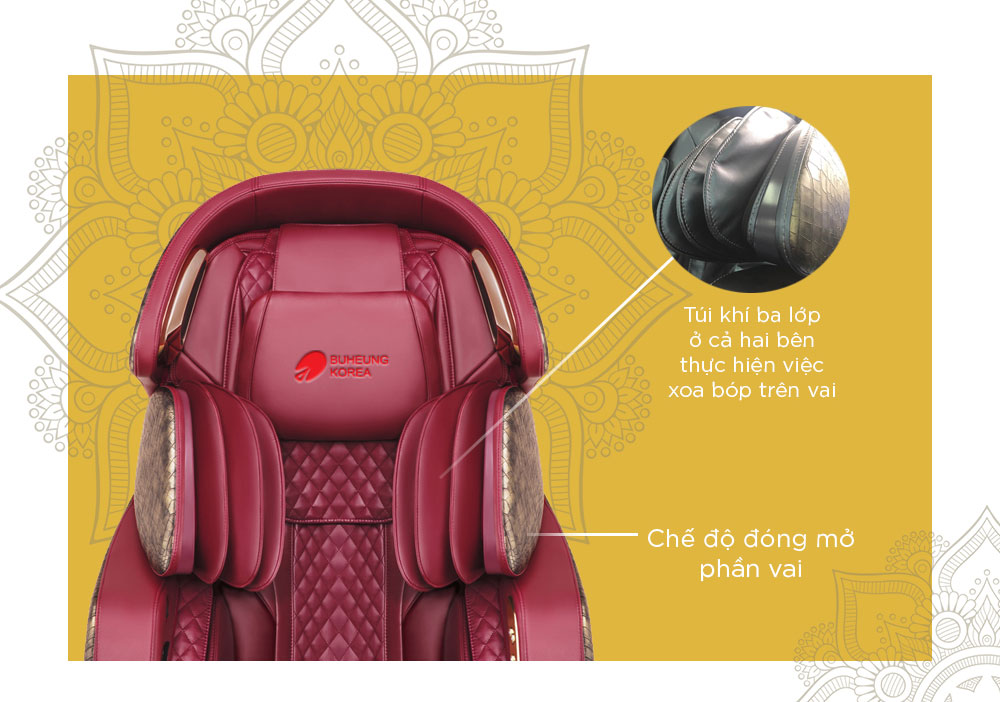 Ghế Massage 5D Master Yoga Buheung MK-9200 11 Ghế Massage 5D Master Yoga Buheung MK-9200