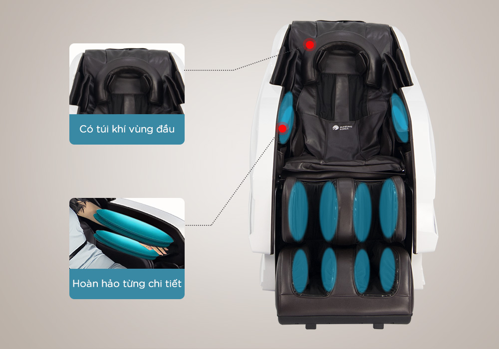 Ghế Massage 4D King Royal Buheung MK-9100 14 Ghế Massage 4D King Royal Buheung MK-9100 14