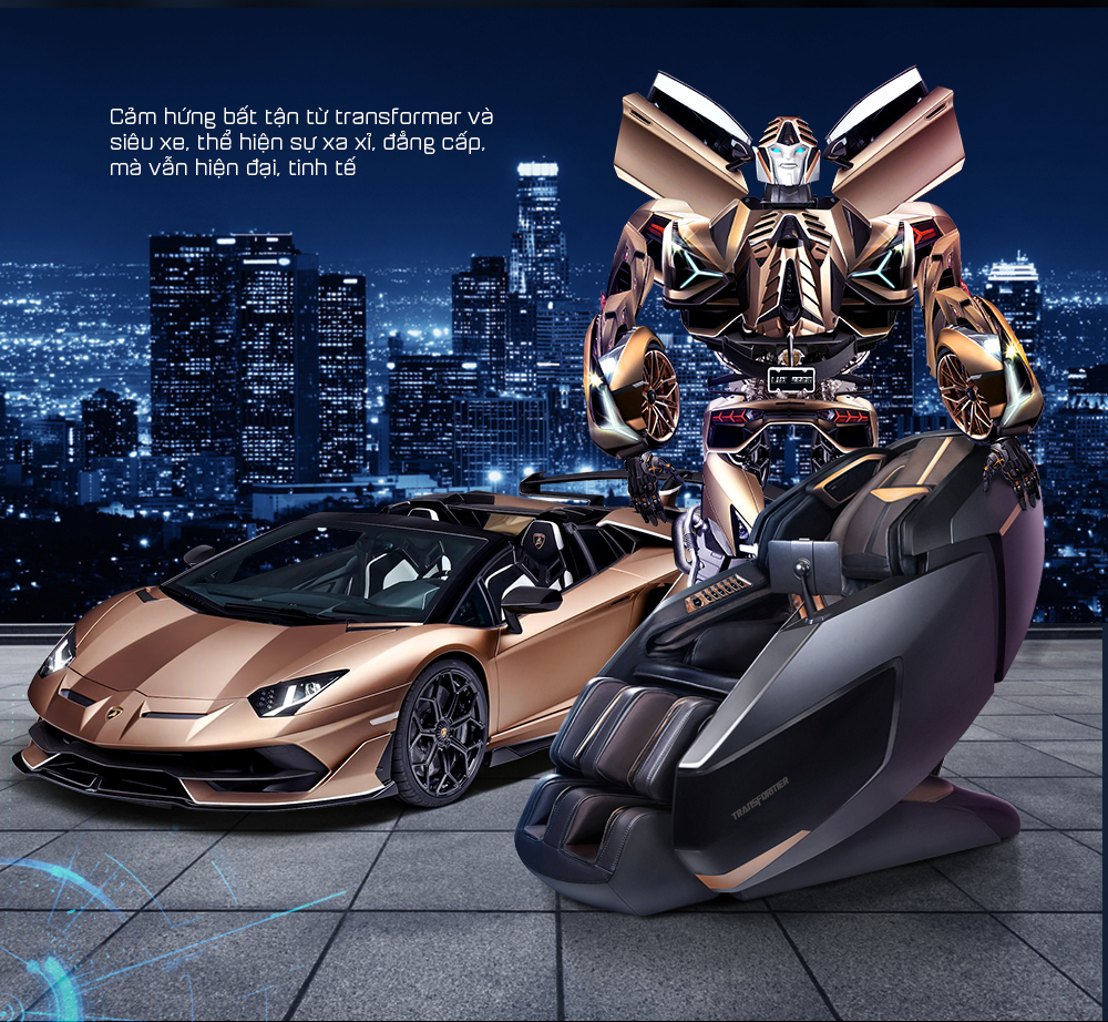 Ghế Massage Buheung Transformer LUX-9800 51