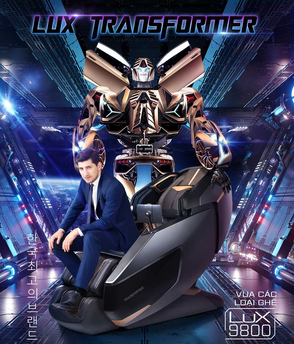 Ghế Massage Buheung Transformer LUX-9800 48