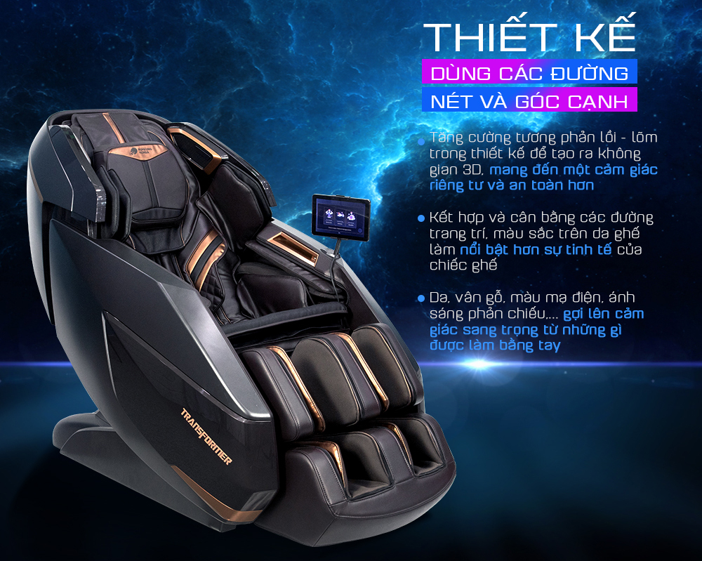 Ghế Massage Buheung Transformer LUX-9800 50