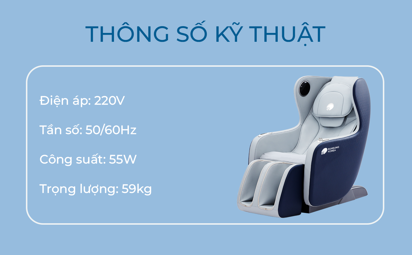 Ghế Massage Blue Angel MK-5400 13