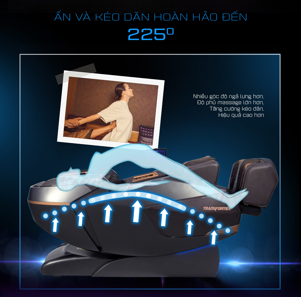 Ghế Massage Buheung Transformer LUX-9800 57