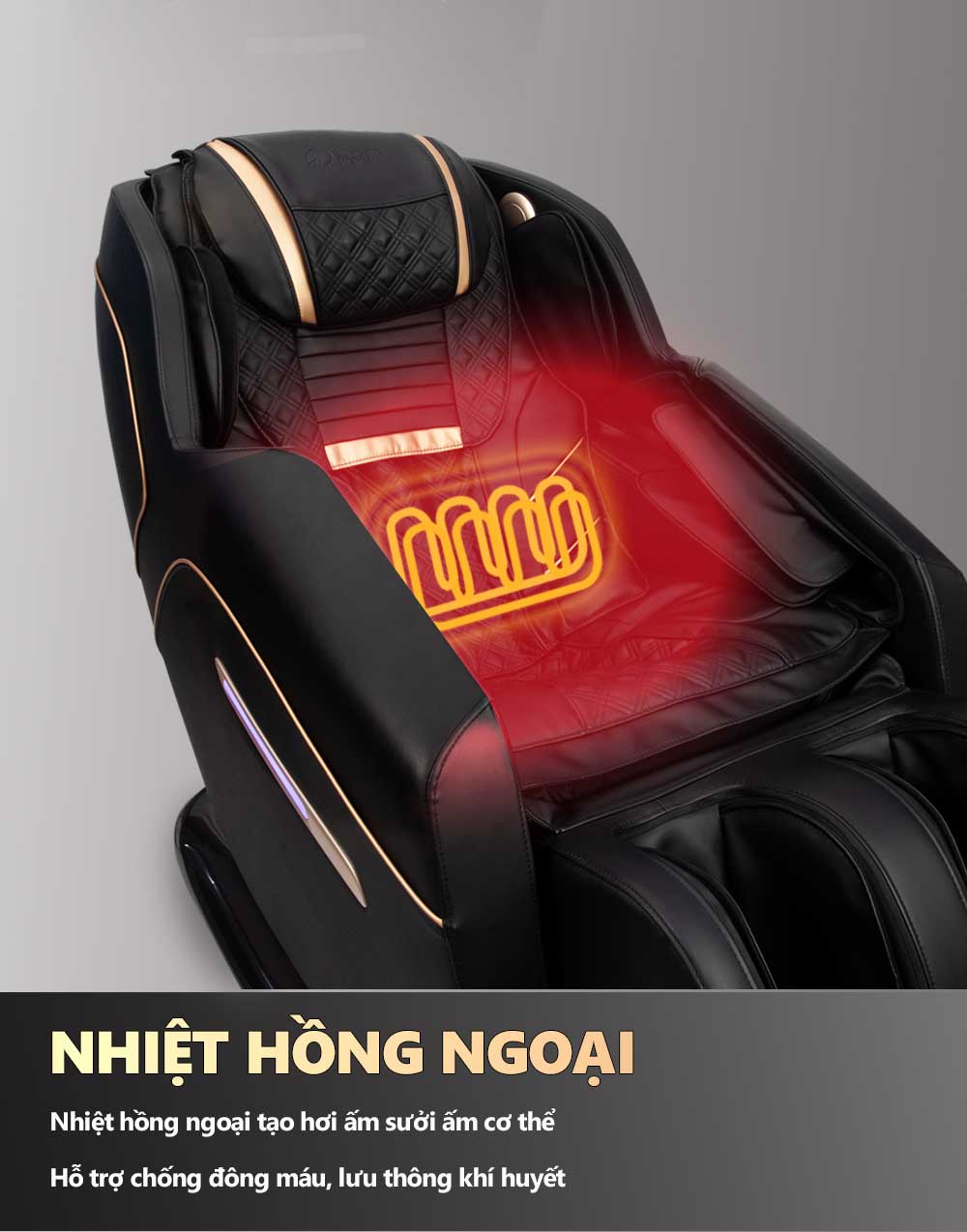 Ghế Massage 4D Black Pearl Buheung MK-5300 15