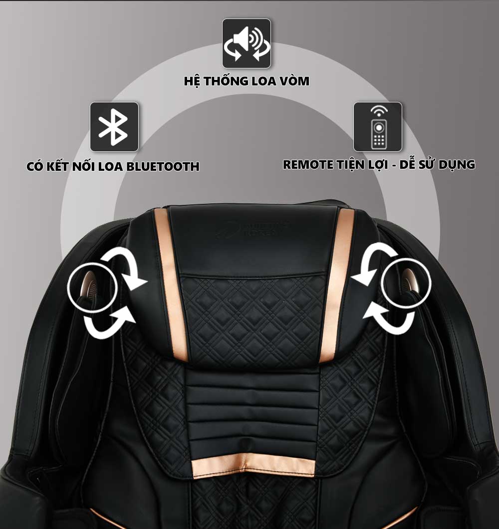 Ghế Massage 4D Black Pearl Buheung MK-5300 17