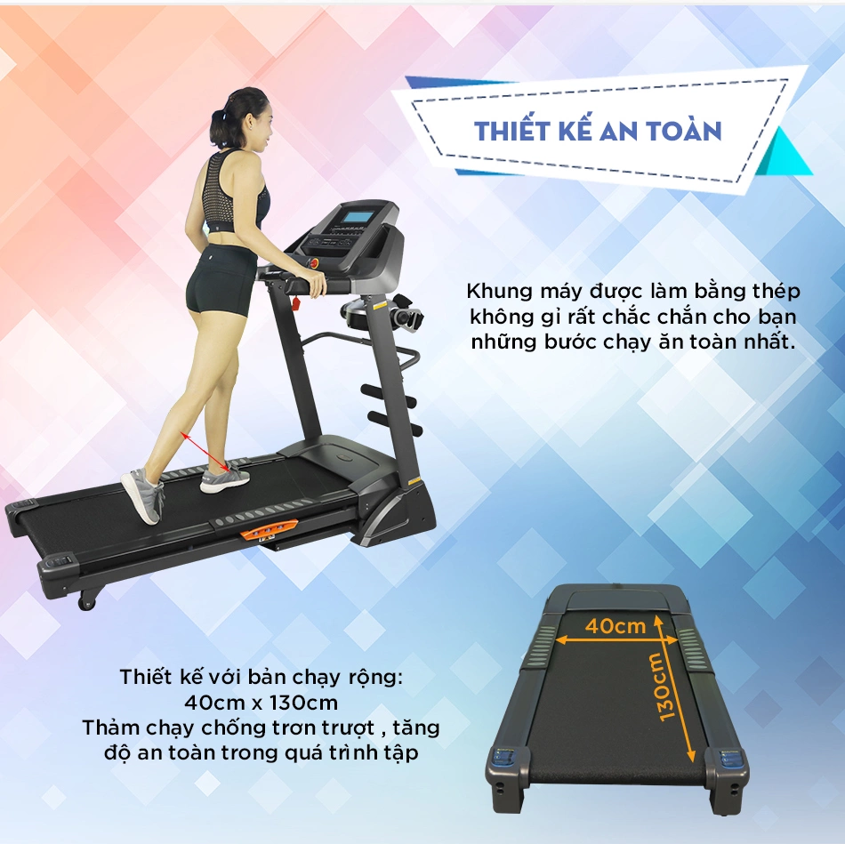 Top 5 Máy Chạy Bộ Tại Nhà Giá Rẻ, Bền Máy, Gấp Gọn 5