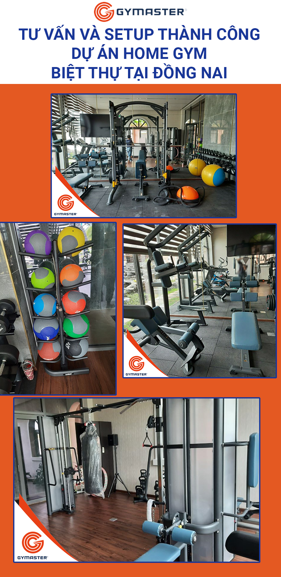Đánh Giá Dịch Vụ Setup Phòng Gym Tại Nhà Gymaster 2