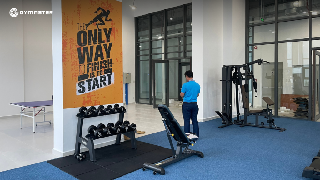 TƯ VẤN SETUP PHÒNG GYM CHUNG CƯ RICCA QUẬN 9 - CÔNG TY TNHH XÂY DỰNG TMDV TÂN PHÚ 6