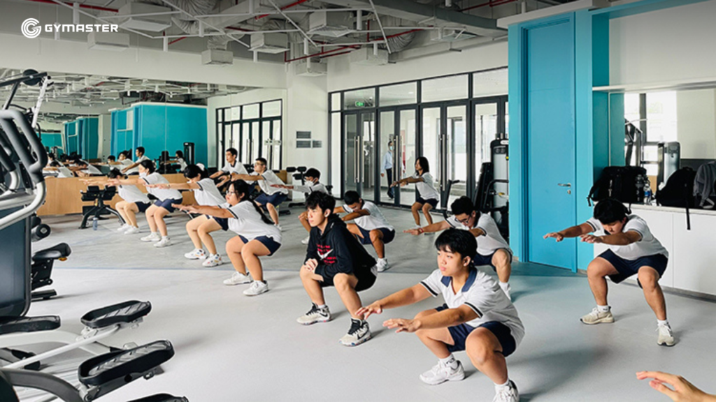 TƯ VẤN SETUP PHÒNG GYM TRƯỜNG ĐINH THIỆN LÝ CƠ SỞ 1 5