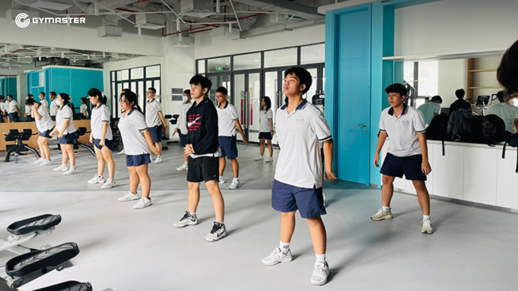 TƯ VẤN SETUP PHÒNG GYM TRƯỜNG ĐINH THIỆN LÝ CƠ SỞ 1 4