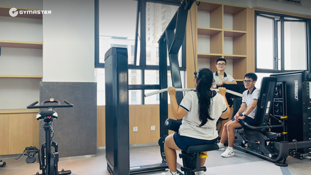 TƯ VẤN SETUP PHÒNG GYM TRƯỜNG ĐINH THIỆN LÝ CƠ SỞ 1 11