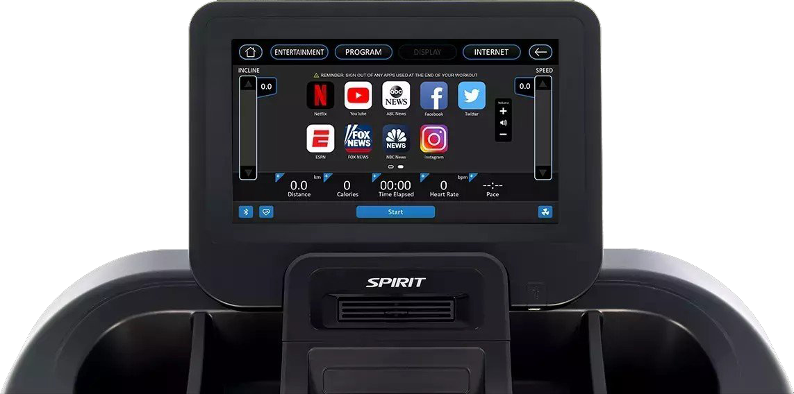 Máy Chạy Bộ Cao Cấp Spirit CT800ENT+