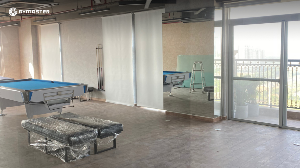 TƯ VẤN SETUP PHÒNG GYM CHUNG CƯ PARIS HOÀNG KIM THỦ ĐỨC - CÔNG TY TNHH XÂY DỰNG & KINH DOANH KHỞI THÀNH 6