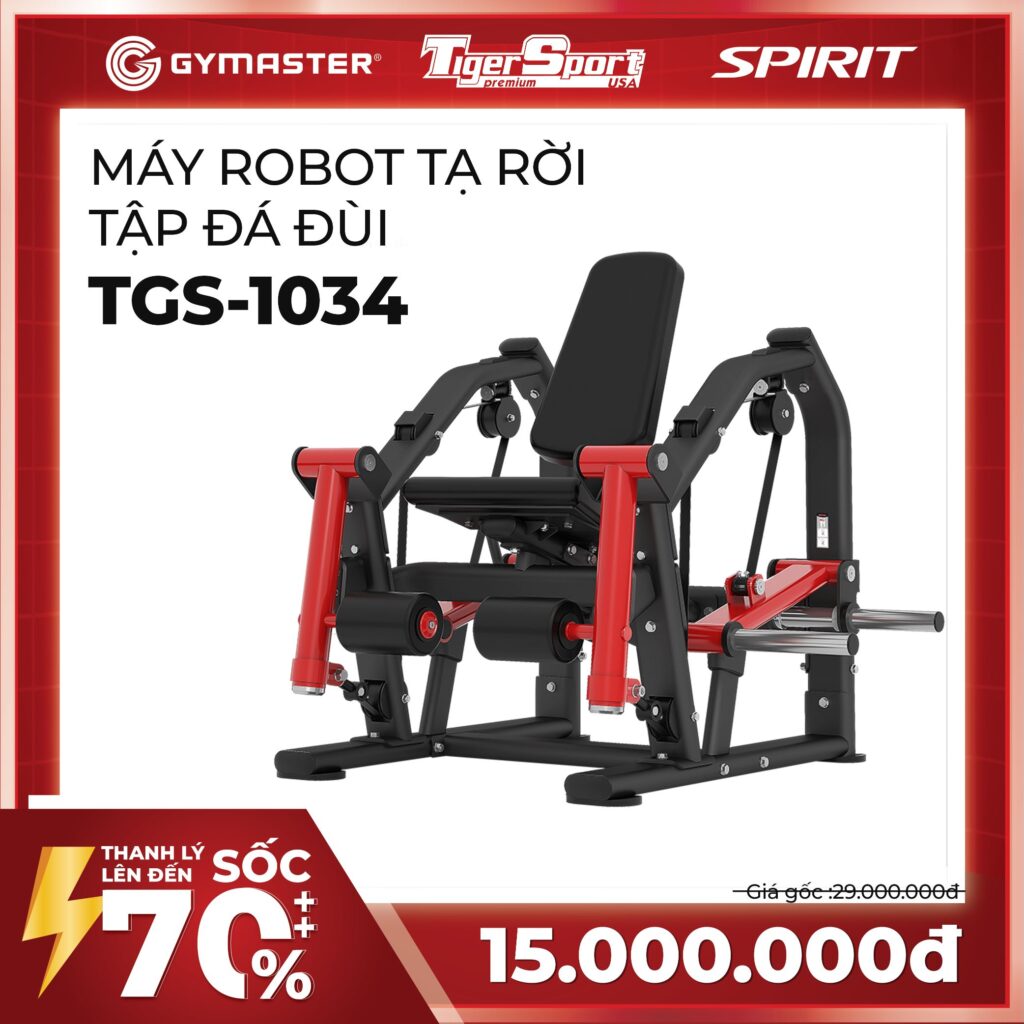 Máy robot tạ rời tập đá đùi Tiger Sport TGS-1034 (Hàng Thanh Lý) 6