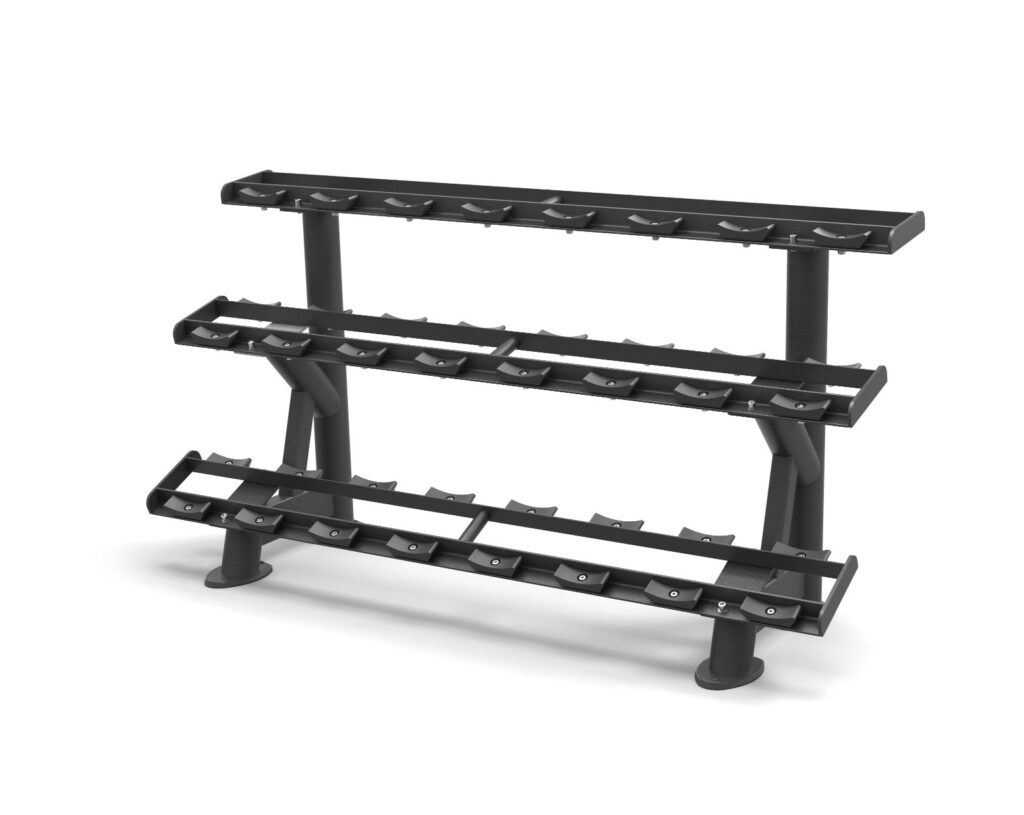 Three Tier Dumbbell Rack Giá để tạ dumbell 3 tầng TGP-591