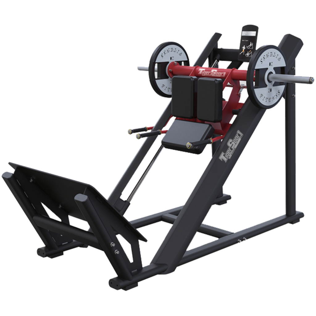 Linear Hack Squat Robot gánh đùi Tiger Sport TM-PL57