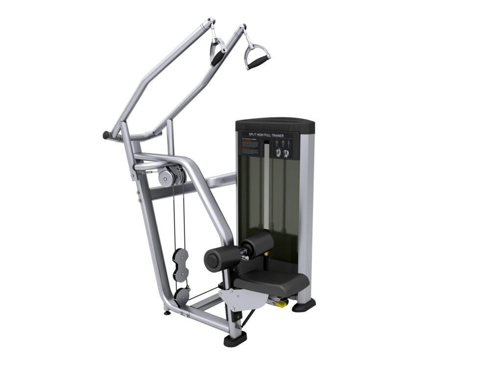 Split High Pull Trainer Máy Kéo Xô Tiger Sport TM-FS29 1 Split High Pull Trainer Máy Kéo Xô Tiger Sport TM-FS29