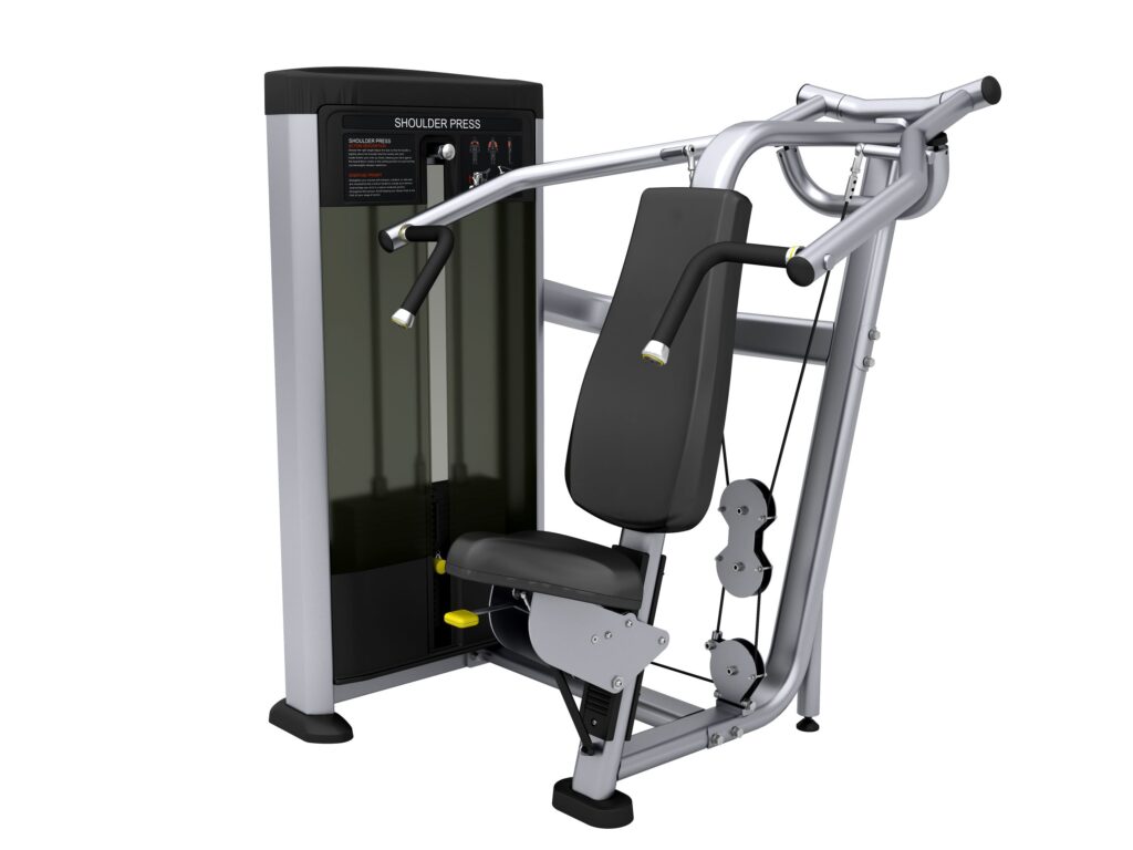 Split Shoulder Selection Trainer Máy Đẩy Vai Tiger Sport TM-FS20 1 Split Shoulder Selection Trainer Máy Đẩy Vai Tiger Sport TM-FS20