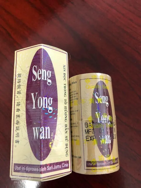 Cảnh Báo Thuốc Tăng Cân Seng Yong Wan Chứa Chất Cấm Cyproheptadine, Corticoid 3 Cảnh Báo Thuốc Tăng Cân Seng Yong Wan Chứa Chất Cấm Cyproheptadine, Corticoid 3