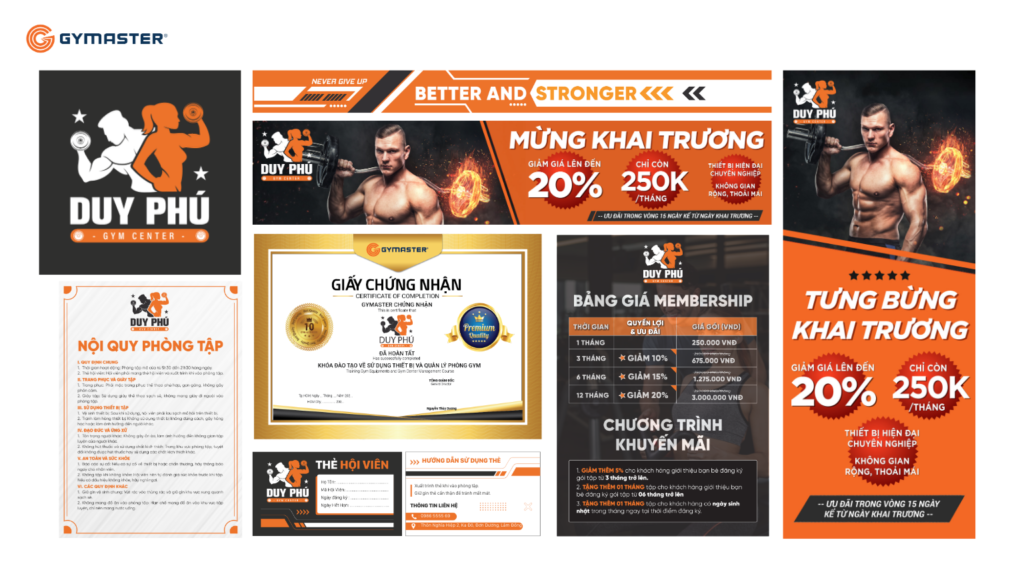 TƯ VẤN SETUP PHÒNG GYM DUY PHÚ GYM CENTER LÂM ĐỒNG 8