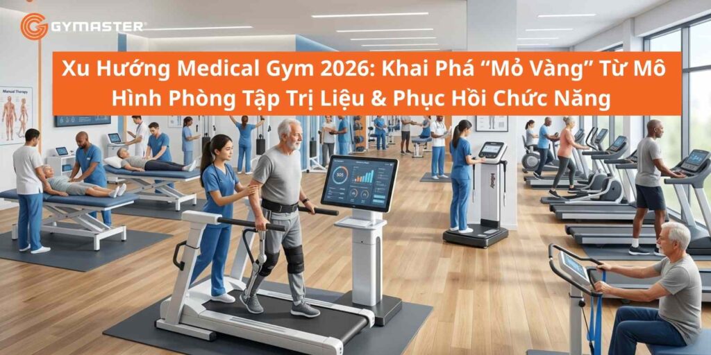 Xu Hướng Medical Gym 2026: Khai Phá "Mỏ Vàng" Từ Mô Hình Phòng Tập Trị Liệu & Phục Hồi Chức Năng 140