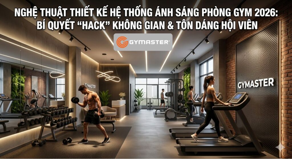 Nghệ Thuật Thiết Kế Hệ Thống Ánh Sáng Phòng Gym 2026: Bí Quyết "Hack" Không Gian & Tôn Dáng Hội Viên 142