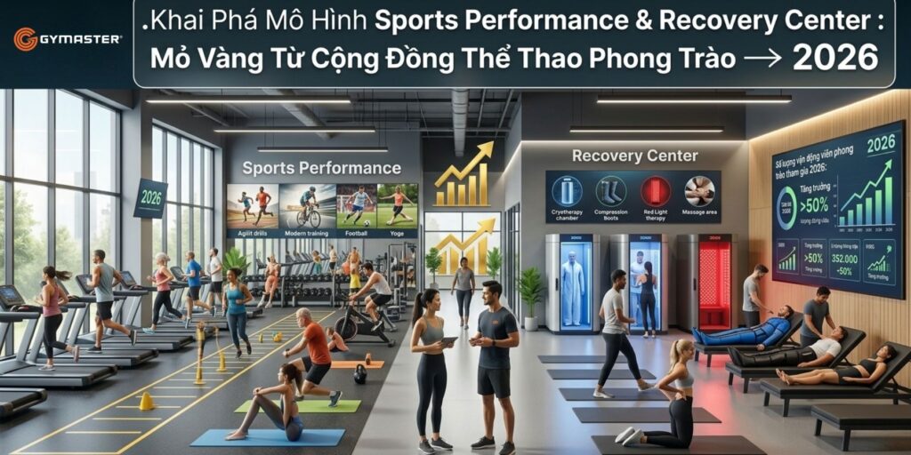 Khai Phá Mô Hình Sports Performance & Recovery Center : Mỏ Vàng Từ Cộng Đồng Thể Thao Phong Trào 2026 1