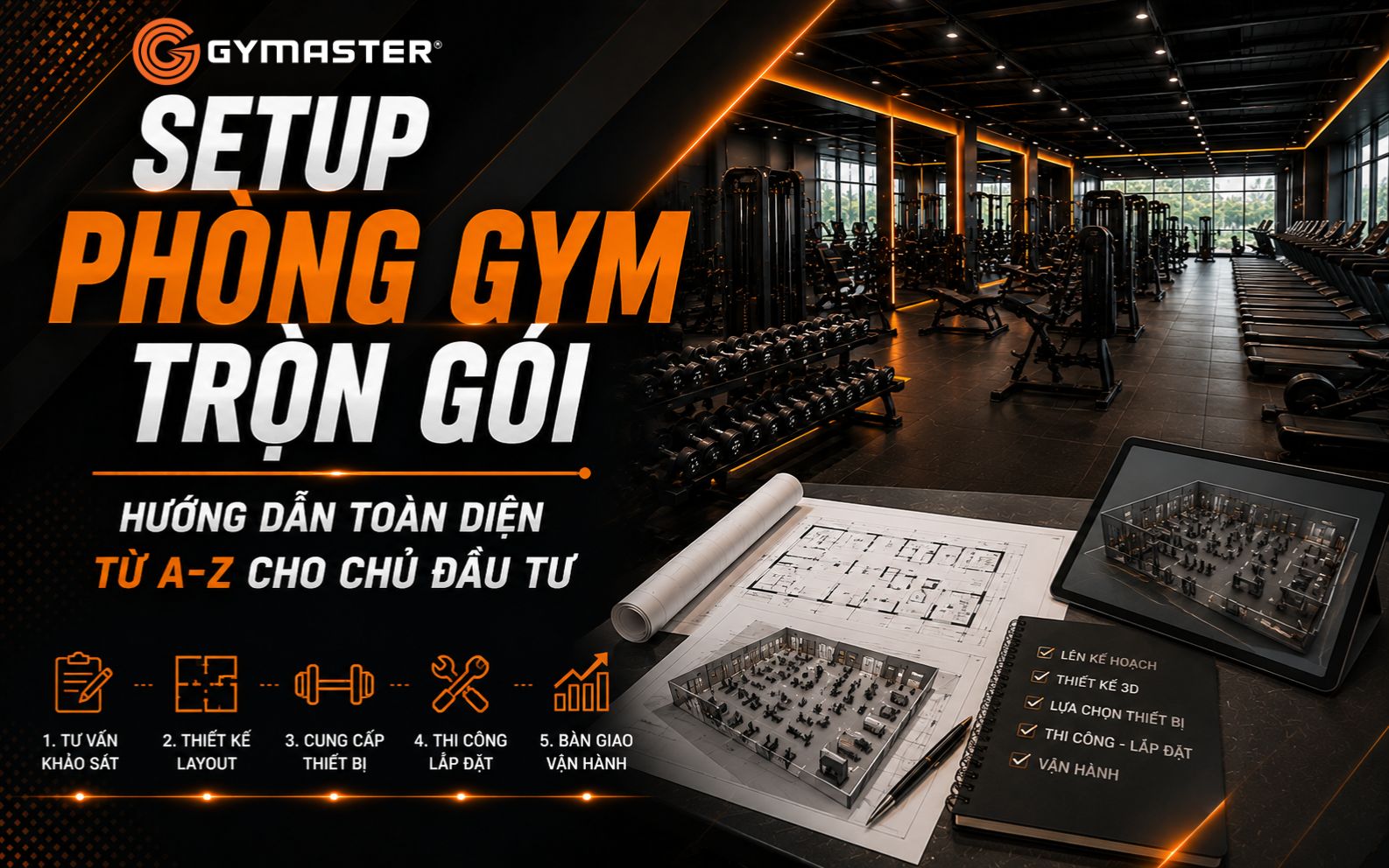 Setup Phòng Gym Trọn Gói: Hướng Dẫn Toàn Diện Từ A-Z Cho Chủ Đầu Tư 1 Setup Phòng Gym Trọn Gói: Hướng Dẫn Toàn Diện Từ A-Z Cho Chủ Đầu Tư 1